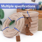 VFULIE 5PCS Basket Round Reeds #6 3mm 1-Pound Coil Basket Weaving Canes - Image 6