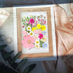 MIKIYA 33Pcs Pink Pressed Dried Flowers - Image 4