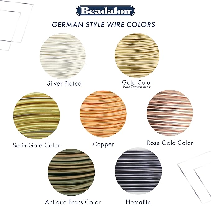 Beadalon German Style Wrapping Wire, 20 Gauge, 78 ft - Image 3