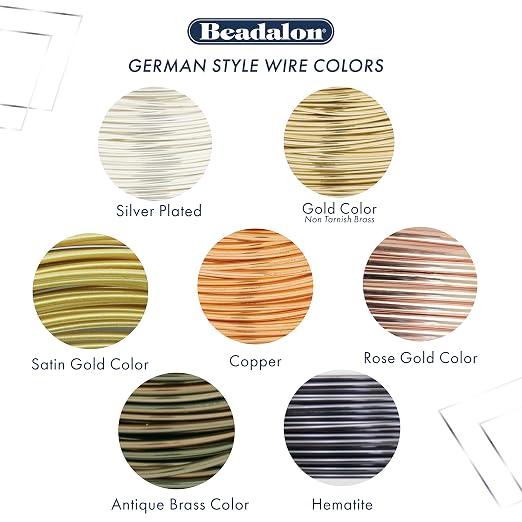Beadalon German Style Wrapping Wire, 22 Gauge, 86 ft - Image 3