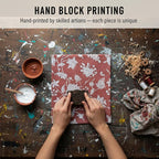 E-Tailor® Hand-Block Printed Pre-Cut Cotton Fabric Ideal - Image 5