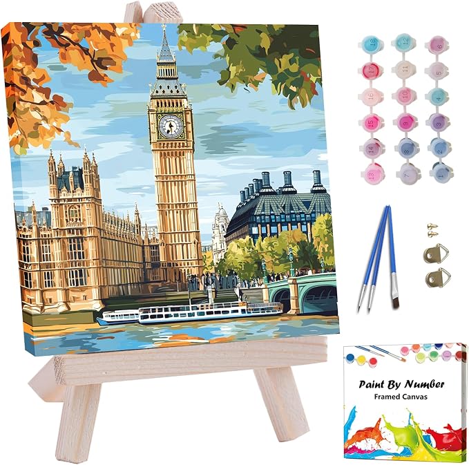 Artunion Framed Paint by Numbers Kit by ArtunionDriect