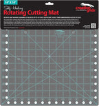 Creative Grids Self Healing Rotating Rotary Cutting Mat 14in x 14in - Image 2