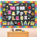 Mooliwe This is Our Happy Place Classroom Decor Welcome Back to School Bulletin by Mooliwe