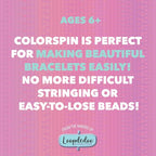 Colorspin Electric Friendship Bracelet Maker Kit - Image 3