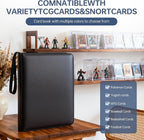 9 Pocket Card Binder, Premium Zip Trading Top Loader Binder, 720 Double Sided - Image 4