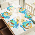 50 Guests Beach Plates and Napkins Party Supplies Summer Birthday Party - Image 6