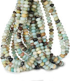 ICAI Beads 5x8mm Natural Beads Rondelle Spacer Loose Beads by CAI+YI+MING