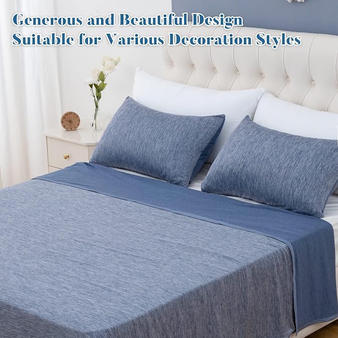 CHOSHOME Cooling Pillow Cases Zipper Pillow Covers Q-Max > 0.45 Zippered - Image 7