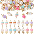 Enamel Food Charms Cute Assorted Food Pendants Sweet Dessert Charms by BoutigemJewelry