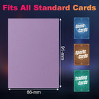200 Pack Card Sleeves, Matte Dual Trading Card Sleeves - Image 6