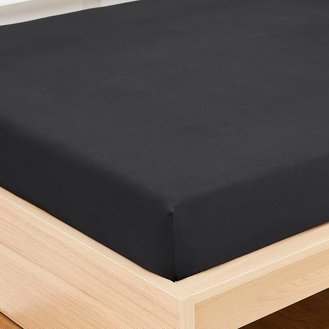 Twin XL Fitted Sheet Only with Full Elastic & Built in Corner Sheet Straps to - Image 4