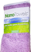 The Amazing Eco Cloth That Cleans Virtually Any Surface with Only Water. No More Paper Towels Or Toxic Chemicals. 4-Pack (14x14, Lavender)