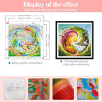 Zhenqing Four Seasons Yin Yang Stamped Cross Stitch Kit - Image 2