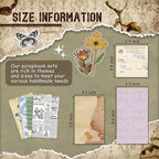 slapaflife 450 PCS Vintage Scrapbook Supplies Junk Journal Supplies, Scrapbook - Image 2