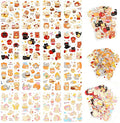 128Pcs Cute Pets for Scrapbooking, Self-Adhesive Transparent Cute Pets by Weenkilly