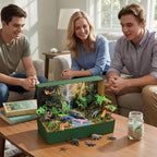 90 Pcs Tropical Rainforest Diorama Kit Habitat Project Box Set Rainforest - Image 4