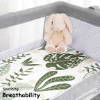 Yoofoss Bassinet Sheets for Baby, Baby Delight, Angelbliss, Soft Breathable - Image 6