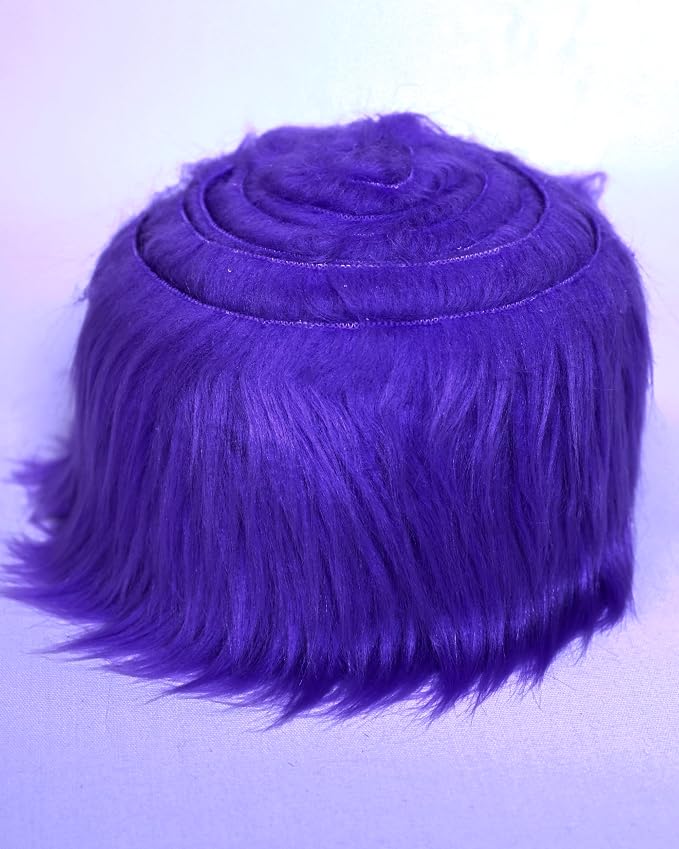 Faux Fake Fur Long Pile Luxury Shaggy/Craft, Decorations / 60" Wide/Sold by The by FabricEmpire