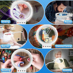 10X 30X Magnifying Glass with Light and Stand, 72 LED 3 Color Modes Stepless - Image 8