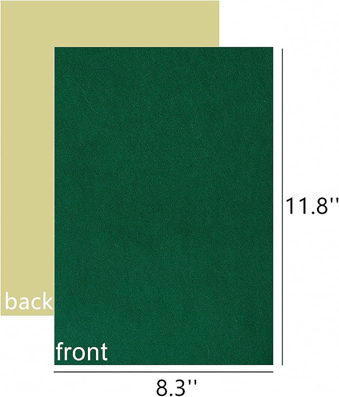 YaoHui 3-Pack Self-Adhesive Felt Sheets, Peel & Stick, A4 Size - Image 3
