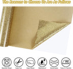 ​TORC Champagne Glitter HTV Champagne Heat Transfer Vinyl HTV Rolls - Image 2