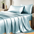 CozyLux Satin Sheets Queen Size Bed Set by CozyLux