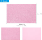 PATIKIL Pink Shiny EVA Glitter Foam Sheet 11.8 x 7.9 Inch 2mm Thick Sparkle EVA - Image 2