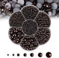 5600PCS Half Round Pearls Flatback Imitation Pearls by MLGDA