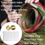 Basket Weaving Tools kit, All-in-One Basket Making Supplies - Image 5