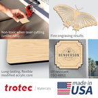 Trotec TroLase | 12"x12"x1/16", Guillotine | Made in USA - Image 3