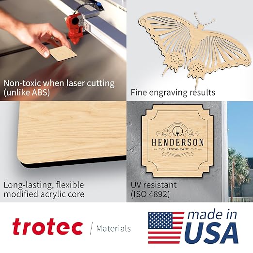 Trotec TroLase | 12"x24"x1/16", Guillotine | Made in USA - Image 3