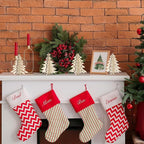 COCHIE DIY 3D Christmas Tree Wood Crafts to Paint, Paintable Unfinished Wooden - Image 7