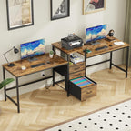 GYIIYUO 93'' Two Person Desk by GYIIYUO