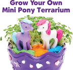 Creativity for Kids Mini Garden: Pony Terrarium Kit | Summer Crafts for Kids | - Image 2