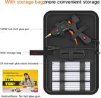 IZIO Hot Glue Gun with 21 Glue Sticks7/16") &Storage Pouch - 100W Fast Heating - Image 3
