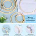 ZXIIXZ 72 Pcs Cross Stitch Supplies, Embroidery Kit - Image 3