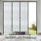 Windimiley Window Privacy Film Stained Glass Static Clings, Bathroom Frosted - Image 2