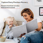 Artfeel Photo Album Self Adhesive Scrapbook, Large Photo Book - Image 6