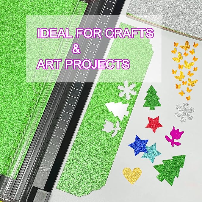 20 Sheets Glitter Decorative Cardstock Paper 30 X 20cm A4 Paper - Image 4