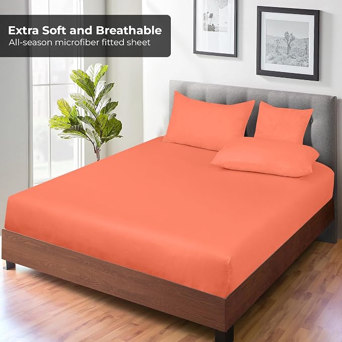 Royale Linens Fitted Sheet King - Image 4