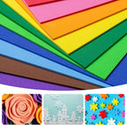 PATIKIL 10Pcs Bright Red EVA Foam Sheets, 15.7 x 11.8 Inches 1mm Thick Foam - Image 5