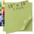 Felt Fabric Sheet 18 x 18 Inch, 1.6mm Thick | Soft and Flexible Nonwoven by MIGLORIA
