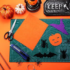 24 Piece Halloween Felt Fabric Sheets - Image 6