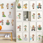 60pcs Jungle Safari Theme DIY Cutouts Jungle Animals Bulletin Board Decoration - Image 6