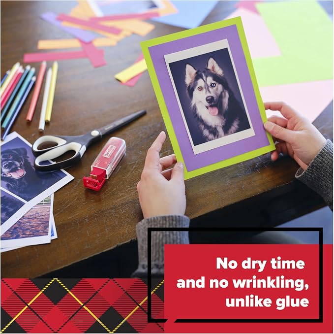 Scotch Permanent Double-Sided Adhesive Stamper, Scrapbook Supplies, Junk - Image 5