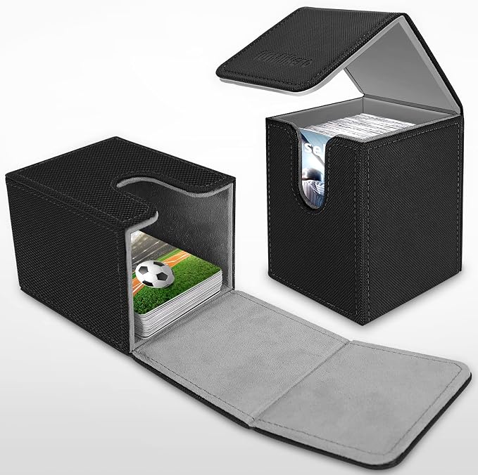 Mlikero 4 Pack Card Deck Box, Commander Deck Box Holds 400+ Single Sleeved Cards - Image 6