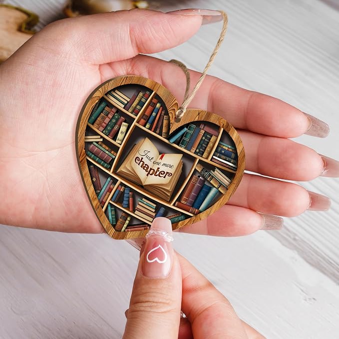 Sensemory Book Christmas Ornament 2025 Faux Stained Glass, Tree Decor Ornaments - Image 2