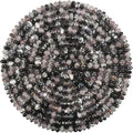 200Pcs Large Hole Beads Spacer Beads Black Assorted European Craft Big Beads by BRACELETMAKINGKIT