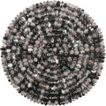 60Pcs Large Hole Beads Spacer Beads Black Assorted European Craft Big Beads by BRACELETMAKINGKIT